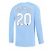 Manchester City Bernardo Silva #20 Hemma matchtröja 2023-24 Långärmad Billigt